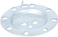 Karima - Szelep x 12.5 mm Aszimmetrikus Fe/Zn