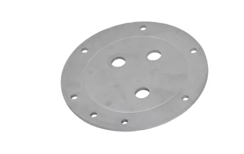 Karima ellipszis AISI 304 lyukak nélkül 2 mm