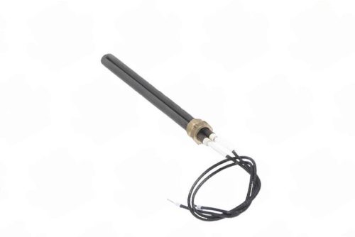 Elektromos csőfűtőbetét pelletkályhához G3/8" Aisi 309 Ø6.5mm ~230V 200W L=140mm végek üvegszál Lk=300mm