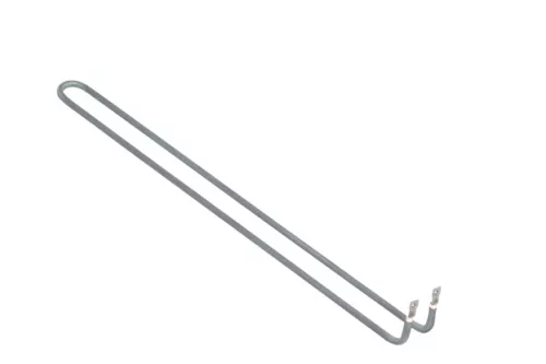 Elektromos csőfűtőbetét grillezőhöz Aisi 304 Ø6.5 mm ~230 V 750 W L=605 mm H=35 mm