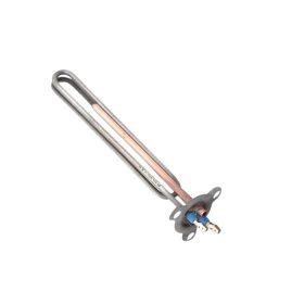   Elektromos csőfűtőbetét mosogatógéphez COMENDA Aisi 316L Ø6.5mm ~ 230V 2400W Szonda Réz Ø8x120mm