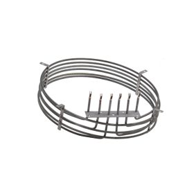   MIVE Kör alakú Aisi 304 Ø6.5mm ~ 3x230V 9000W pékárú sütő csőfűtőbetét