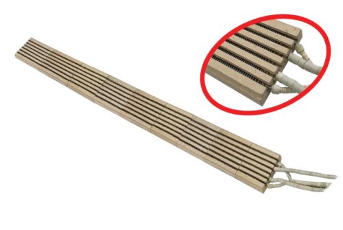 Elektromos fűtő műszaki kerámián pék kemencékhez ~ 3x230V 9000W L=2250mm