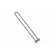 Elektromos csőfűtőbetét pékárusütőkhöz Aisi 304 Ø6.5mm ~ 230V 450W L=400mm