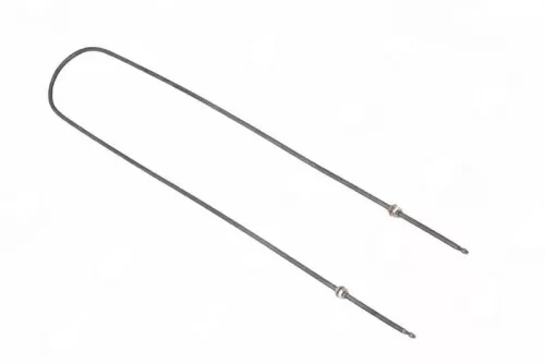 Elektromos csőfűtőbetét pékárusütőhöz U fogazott Ms M12 Aisi 304 Ø8.1mm ~ 230V 650W L=830mm