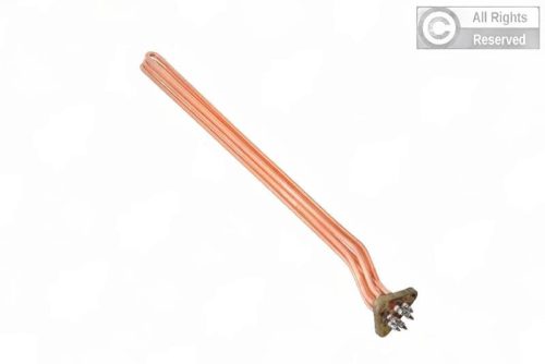 Kávégép csőfűtőbetét réz Ø8.1mm ~ 3x230V 4500W Szonda Ø6x150mm MEGLÉVŐ FLANSZON