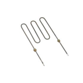   Elektromos Pékárusütő csőfűtőbetét Ms fogazott M14 Aisi 304 Ø8.1mm ~ 230V 1300W 360x200