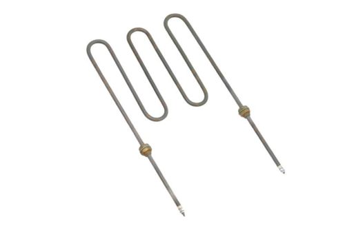 Elektromos Pékárusütő csőfűtőbetét Ms fogazott M14 Aisi 304 Ø8.1mm ~ 230V 1300W 360x200