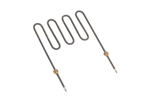 Elektromos csőfűtőbetét melegítő asztalhoz Ms fogazott M14 Aisi 304 Ø8.1mm ~ 230V 2000W 340x240