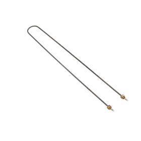   Elektromos csőfűtőbetét pékárusütőhöz U Ms fogazott M10 Aisi 304 Ø6.5mm ~ 230V 800W L=955mm