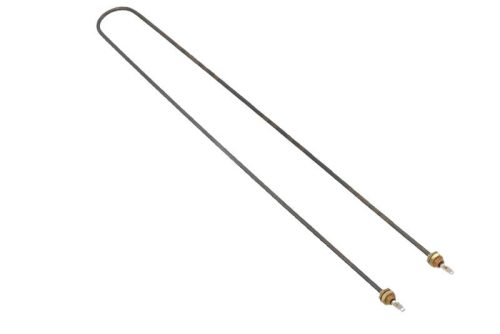 Elektromos csőfűtőbetét pékárusütőhöz U Ms fogazott M10 Aisi 304 Ø6.5mm ~ 230V 800W L=955mm