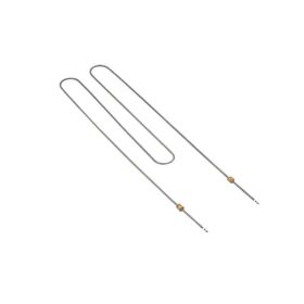   Elektromos Pékárusütő csőfűtőbetét Ms fogazott M14 Aisi 304 Ø8.1mm ~ 230V 3000W 870x200