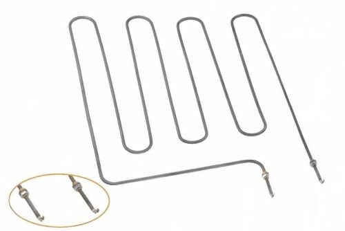 Elektromos csőfűtőbetét pizzasütőhöz MORETTI FORNI / ELECTROLUX / ALPENINOX Ms menetes M12 Aisi 304 Ø8.1mm ~230V 2100W