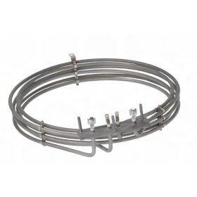   Elektromos csőfűtőbetét kör alakú Ø305 pék kemencékhez Aisi304 Ø6.5mm ~230V 3000W / ~400V 4000W