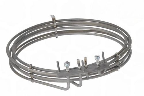 Elektromos csőfűtőbetét kör alakú Ø305 pék kemencékhez Aisi304 Ø6.5mm ~230V 3000W / ~400V 4000W