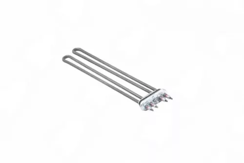Elektromos csőfűtőbetét mosógéphez Aisi 316L Ø6.5mm ~ 230V/ 700+700W L=285mm
