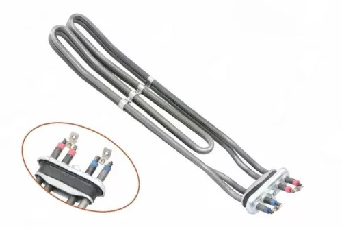 Elektromos csőfűtőbetét mosógéphez ZANUSSI, ELEKTROLUX Aisi 304 Ø8.1mm 2x~240V 4330W