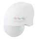 TRACON mozgásérzékelő falra 12 m/előre 180° PIR 1000 W 230 V fehér IP44 TMB-112