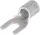TRACON villás saru 10 mm² 4M/csavar villás-alakú réz ónozott V10-4