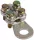 TRACON csavaros réz lemezsaru 4 csavaros 16-25 mm²-réz-RM ónozott 8.5M/csavar WCJB-16-25-2