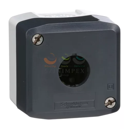 Schneider Electric harmony XALD nyomógomb tokozat, üres, 1 kivágás