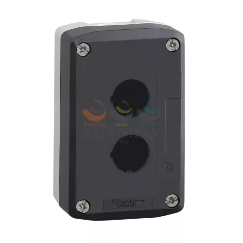 Schneider Electric harmony XALD nyomógomb tokozat, üres, 2 kivágás