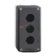 Schneider Electric harmony XALD nyomógomb tokozat, üres, 3 kivágás