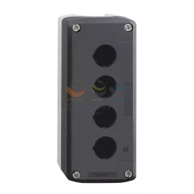   Schneider Electric harmony XALD nyomógomb tokozat, üres, 4 kivágás