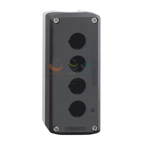 Schneider Electric harmony XALD nyomógomb tokozat, üres, 4 kivágás