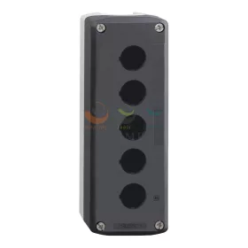   Schneider Electric harmony XALD nyomógomb tokozat, üres, 5 kivágás