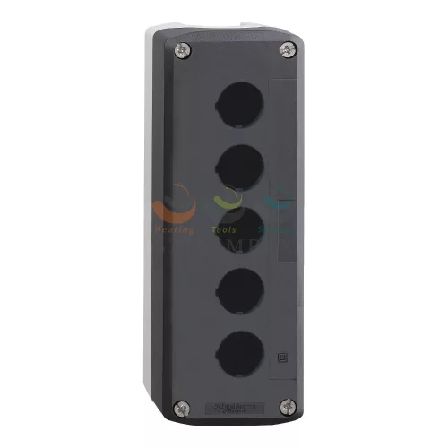Schneider Electric harmony XALD nyomógomb tokozat, üres, 5 kivágás