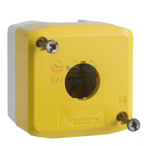 Schneider Electric harmony XALK tokozat vészleállítóhoz, sárga, üres, 1 kivágás