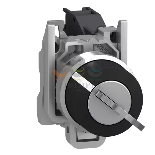 Schneider Electric harmony komplett fém kapcsoló, Ø22, 455 kulcsos, 2 állású, 1NO