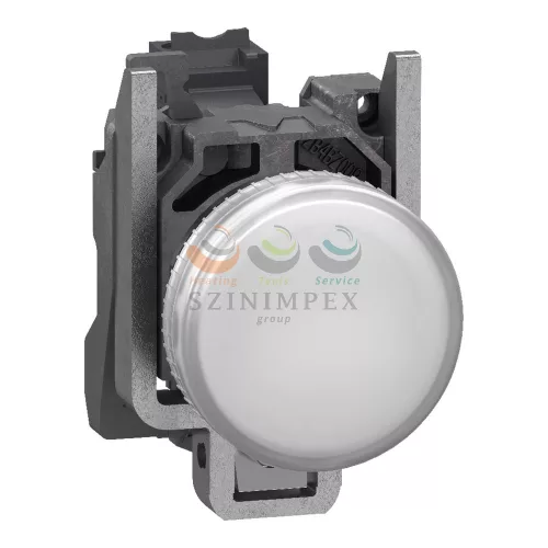 Schneider Electric harmony komplett fém LED jelzőlámpa, Ø22, 24 VAC/DC, fehér