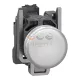 Schneider Electric harmony komplett fém LED jelzőlámpa, Ø22, 24 VAC/DC, fehér