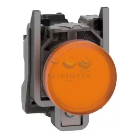  Schneider Electric harmony komplett fém LED jelzőlámpa, Ø22, 24 VAC/DC, narancssárga