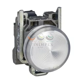   Schneider Electric harmony komplett fém LED jelzőlámpa, Ø22, 230 VAC, fehér