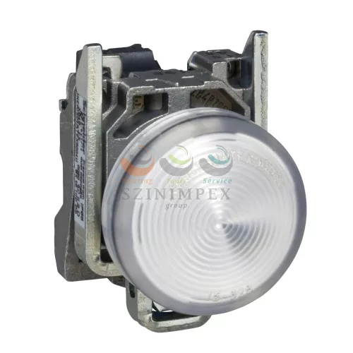 Schneider Electric harmony komplett fém LED jelzőlámpa, Ø22, 230 VAC, fehér