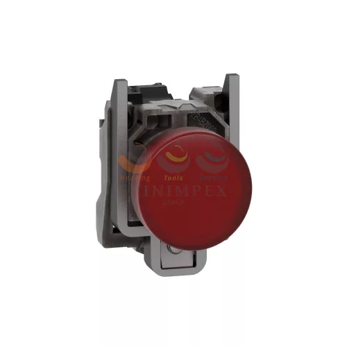 Schneider Electric harmony komplett fém LED jelzőlámpa, Ø22, 230 VAC, piros