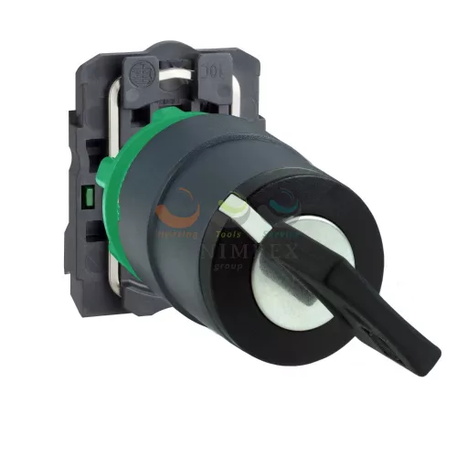 Schneider Electric harmony komplett műanyag kapcsoló, Ø22, 455 kulcsos, 2 állású, 1NO