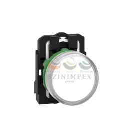   Schneider Electric harmony komplett műanyag LED jelzőlámpa, Ø22, 24 VAC/DC, fehér