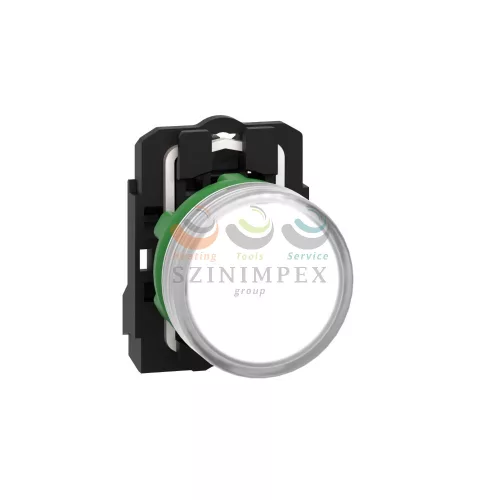 Schneider Electric harmony komplett műanyag LED jelzőlámpa, Ø22, 24 VAC/DC, fehér