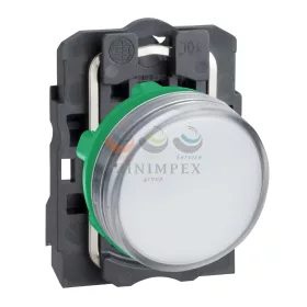   Schneider Electric harmony komplett műanyag LED jelzőlámpa, Ø22, 230 VAC, fehér