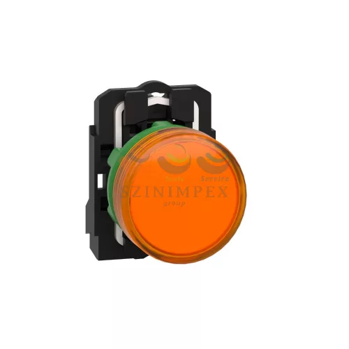 Schneider Electric harmony komplett műanyag LED jelzőlámpa, Ø22, 230 VAC, narancssárga