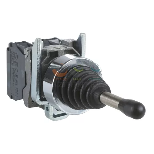 Schneider Electric harmony XD4 fém joystick, Ø22, 2 irányú, visszatérő, irányonként 1NO, csavaros csatlakozó