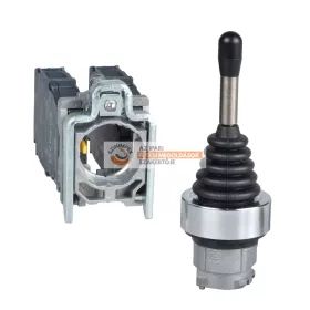   Harmony XD4 fém joystick, Ø22, 4 irányú, visszatérő, irányonként 1NO, csavaros csatlakozó