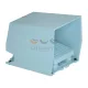 Schneider Electric harmony XPE lábkapcsoló, 1 fokozatú, 1NO+1NC, védőtetővel, fém, kioldóval, kék