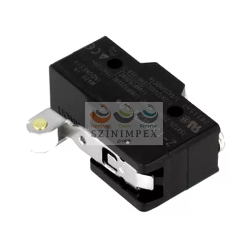 OMRON mikrokapcsoló rövid lemezkar-görgős műanyag 1-ny 1-z 15 A/AC15/230 V IP00 Z-15GW22-B OMI