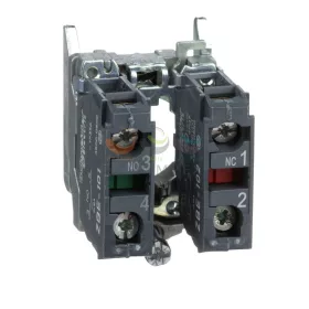   Schneider Electric harmony fém rögzítőaljzat és érintkezőblokk, 1NO+1NC