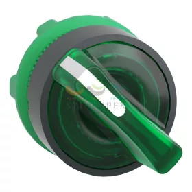   Schneider Electric harmony műanyag világító választókapcsoló fej, Ø22, 2 állású, zöld